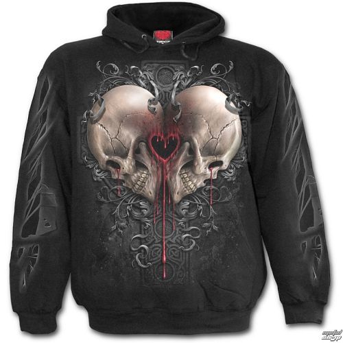 mikina pánska SPIRAL - DARK LOVE - Black - T147M451