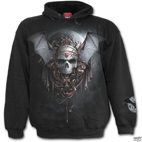 mikina pánska SPIRAL - GOTH NIGHTS - Black - M023M451