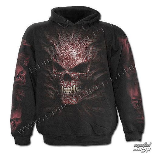 mikina pánska SPIRAL - Goth Skull - TR342800