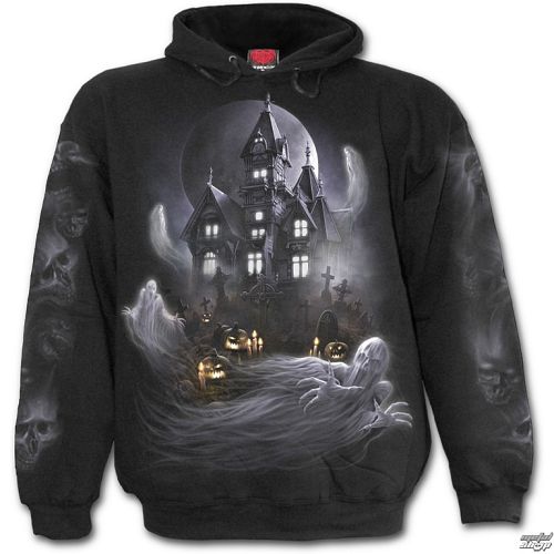 mikina pánska SPIRAL - LIVING DEAD - Black - K042M451