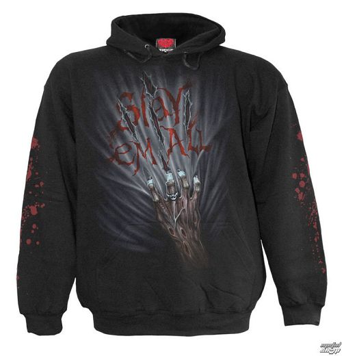 mikina pánska SPIRAL - ZOMBIE KILLER - BLK - TR378800