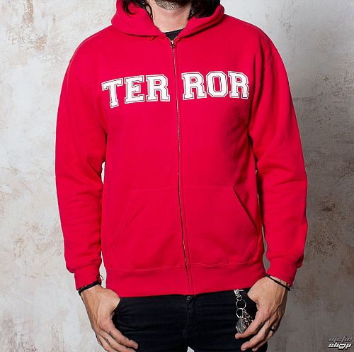 mikina pánska Terror - BigT - Red - BUCKYNEER - 1490