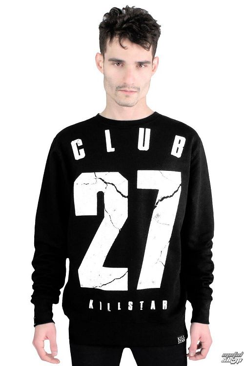 mikina (unisex) KILLSTAR - Club 27 - Black - KIL160
