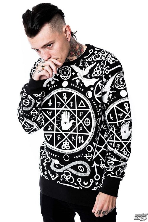 mikina (unisex) KILLSTAR - Cult - Black - KIL221