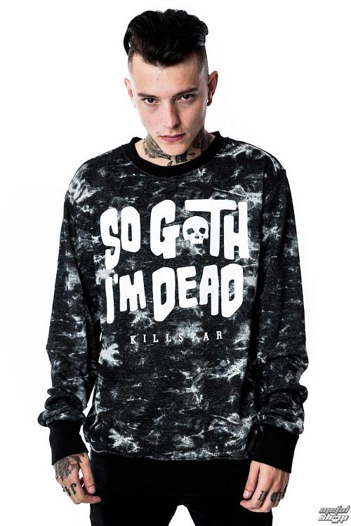 mikina (unisex) KILLSTAR - So Goth - Tiedye - KIL102