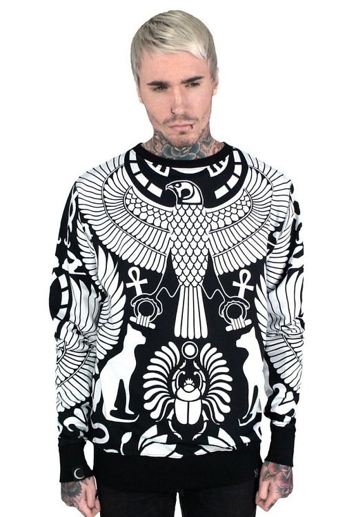 mikina (unisex) KILLSTAR - Vulture - Black