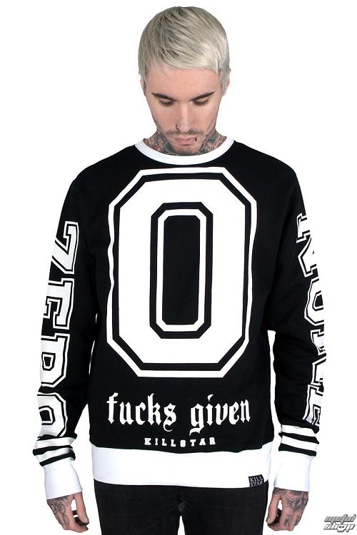 mikina (unisex) KILLSTAR - Zero - Black - KIL078