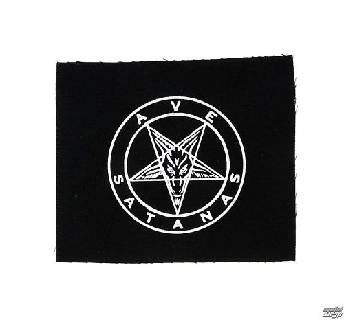 nášivka Baphomet - Ave satanas - Ns-041