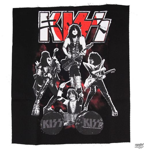 nášivka KISS - Japan - BLK - LOW FREQUENCY - KIPA05006