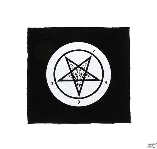 nášivka Pentagram - Baphomet - Ns-263