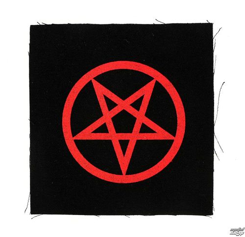 nášivka Pentagram Red - Ns-242