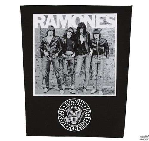 nášivka veľká RAMONES - 1976 - RAZAMATAZ - BP1056