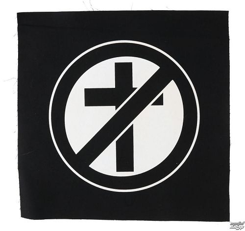 nášivka veľká Stop Christianity - Ekd-027