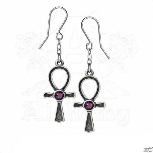 náušnice ALCHEMY GOTHIC - Ankh Of Osiris - E372