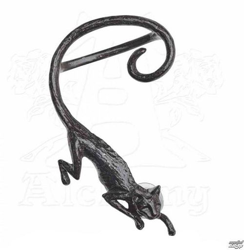 náušnice ALCHEMY GOTHIC - Cat Sith - E404
