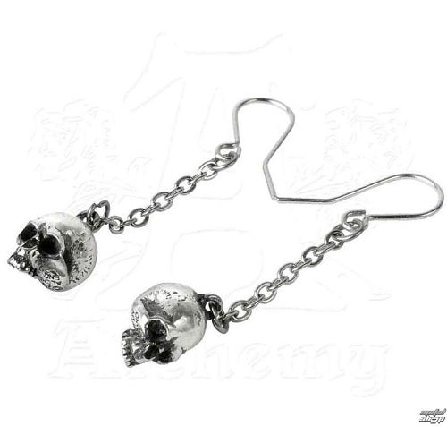 náušnice ALCHEMY GOTHIC - Deadskulls Earrings - E364