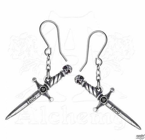 náušnice ALCHEMY GOTHIC - Hand Of Macbeth - E378