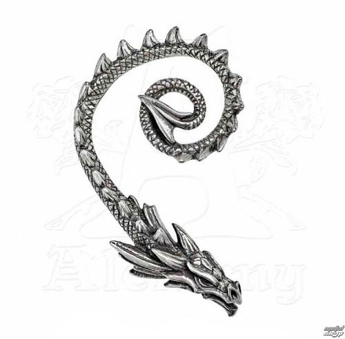 náušnice ALCHEMY GOTHIC - Ostrogoth Dragon - E412