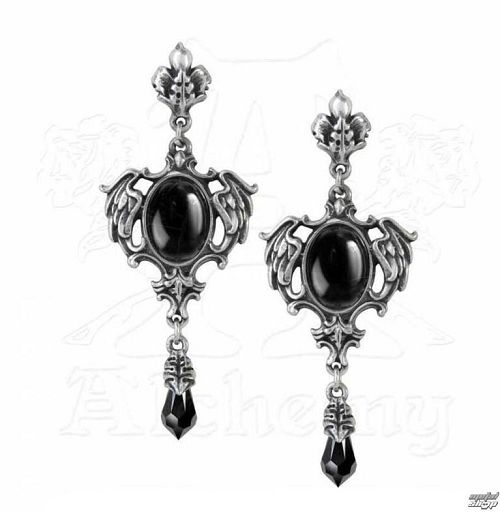 náušnice ALCHEMY GOTHIC - Seraph of Darkness - E351