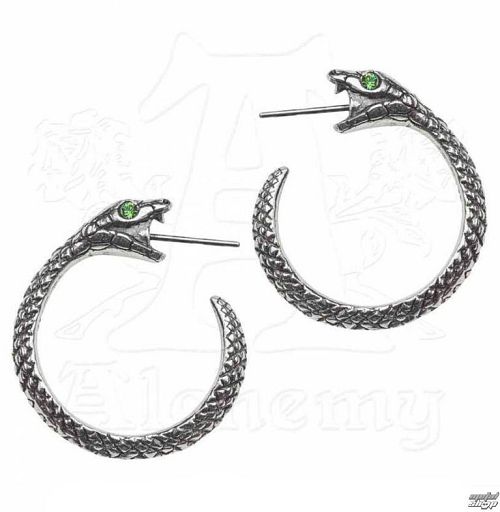 náušnice ALCHEMY GOTHIC - Sophia Serpent - E403