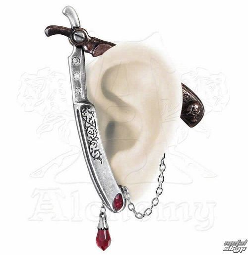 náušnice Cut Throat Ear Wrap - ALCHEMY GOTHIC - E335