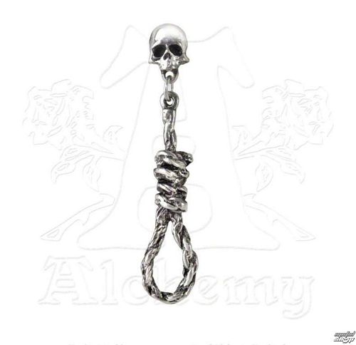 náušnice Hnag Mans Noose - ALCHEMY GOTHIC - E256