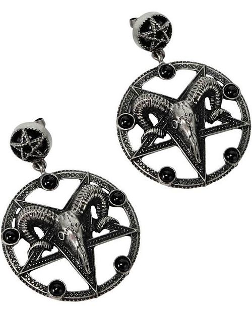 náušnice KILLSTAR - Templar - SILVER - KSRA000824
