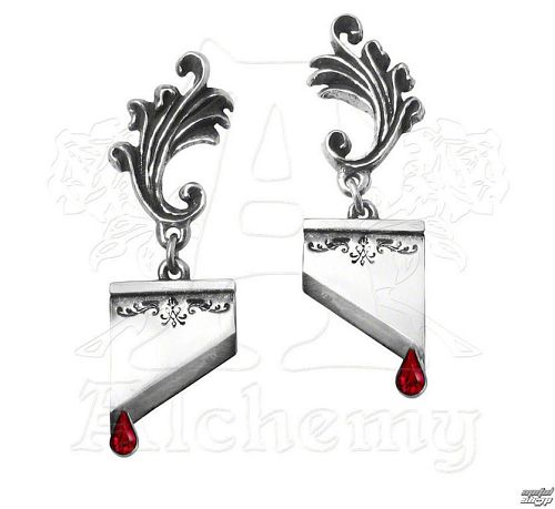 náušnice Marie Antoinette - ALCHEMY GOTHIC - E310