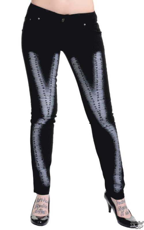 nohavice dámske 3RDAND56th - Safety - Black - JM1294