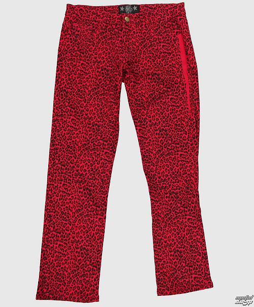 nohavice dámske COL LECTIF - Red - CL02