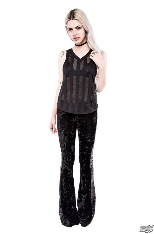 nohavice dámske IRON FIST - Janis - Black - LIC004045