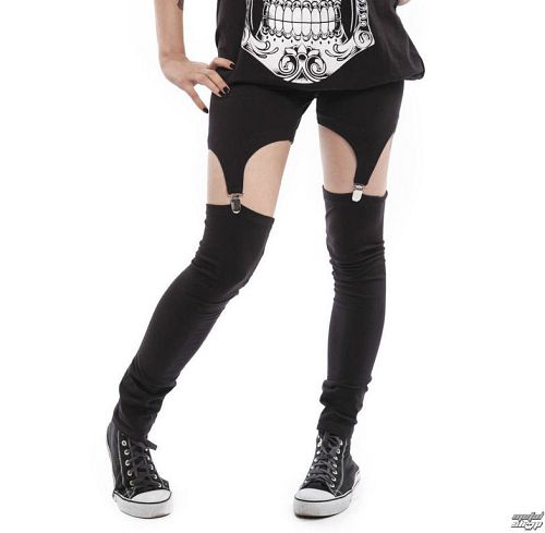 nohavice dámske (legíny) VIXXSIN - Suspender - Black
