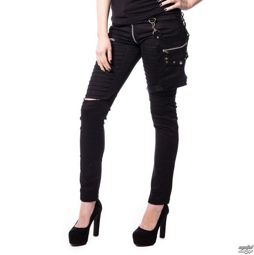 nohavice dámske Vixxsin - SCARLETT - BLACK - POI348