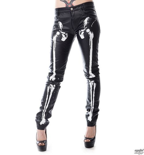 nohavice dámske VIXXSIN - X RAY - BLACK - POI213