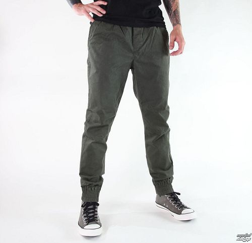 nohavice pánske GLOBE - GOODSTOCK - GB01436007 - ARMY
