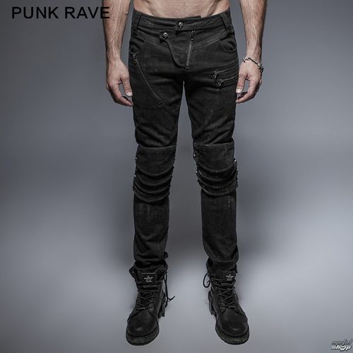 nohavice pánske PUNK RAVE - The Smog - K-239_B