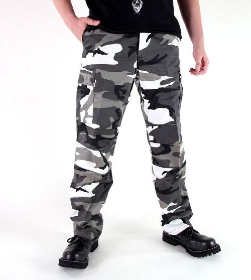 nohavice pánske ROTHCO - BDU PANT - CITY CAMO