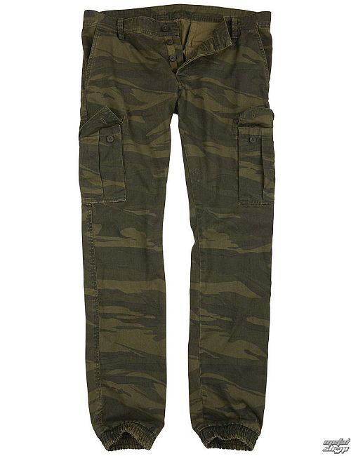 nohavice pánske SURPLUS - GREEN-CAMO - 05-3801-37