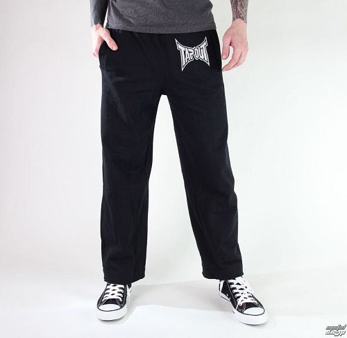 nohavice pánske (tepláky) TAPOUT - Fierce - Black