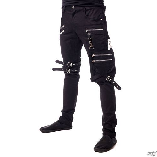 nohavice pánske Vixxsin - JAEL - BLACK - POI344