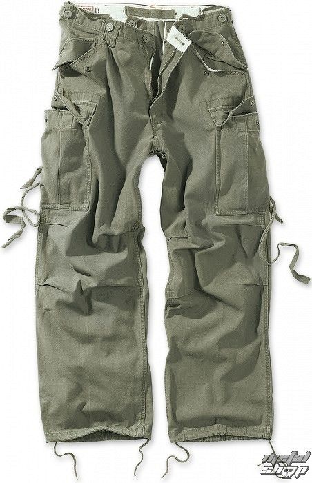 nohavice SURPLUS - Vintage - OLIV - 05-3596-61