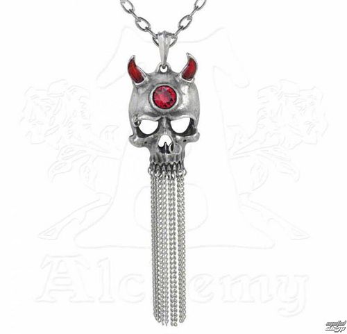 obojok ALCHEMY GOTHIC - Asmodeus - Skull - P699