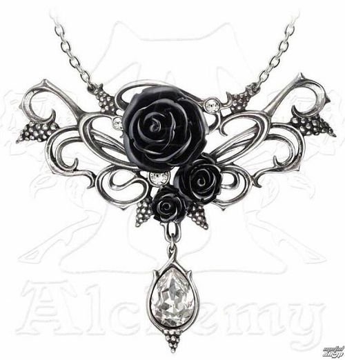 obojok ALCHEMY GOTHIC - Bacchanal Rose - P700