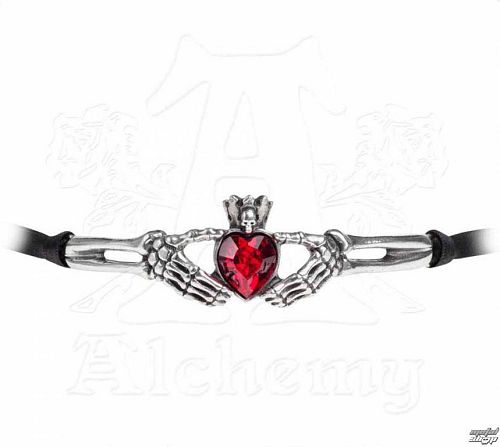 obojok ALCHEMY GOTHIC - Claddagh By Night - P781