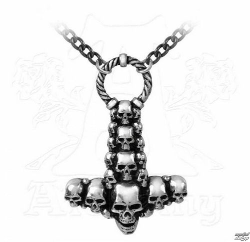 obojok ALCHEMY GOTHIC - Skullhammer - P754