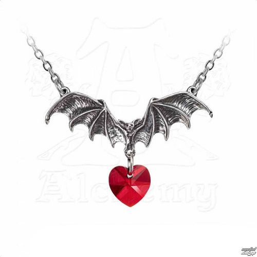 obojok ALCHEMY GOTHIC - Vampire Love Heart - P802