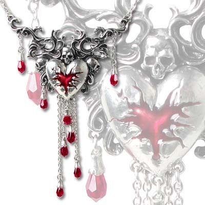 obojok Bleeding Heart - ALCHEMY GOTHIC - P550