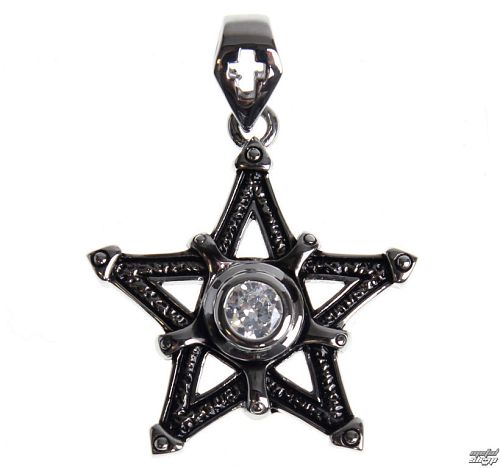 obojok ETNOX - Big Pentagram - SK063W