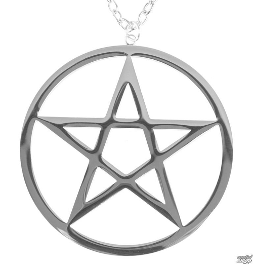 obojok ETNOX - Big Plain Pentagram - SK4102B