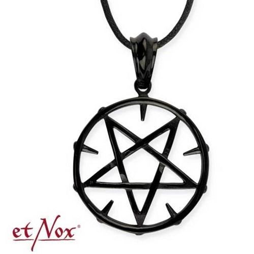 obojok ETNOX - Spiky Pentacle - SK067B